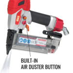 nf255sf2-18-air-duster-button - NF255SF2/18 Max 18ga Brad Nailer Pro to 2-1/8"