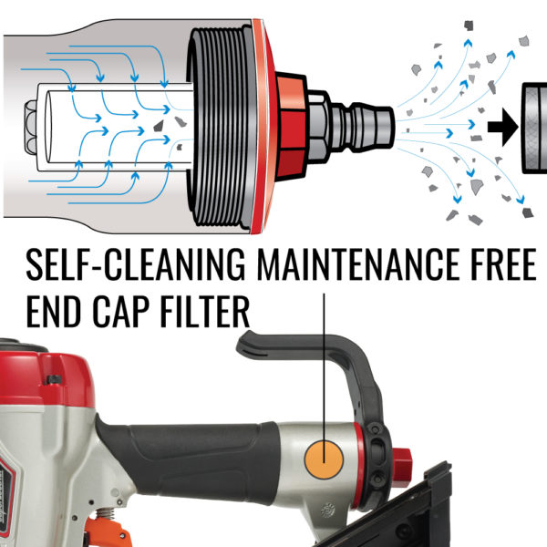 SN438J-SELF-CLEANING-MAINTENANCE-FREE-END-CAP-FILTER.jpg sn438j-self-cleaning-maintenance-free-end-cap-filter - SN438J Max Metal Connection Nailer up to 1-1/2"