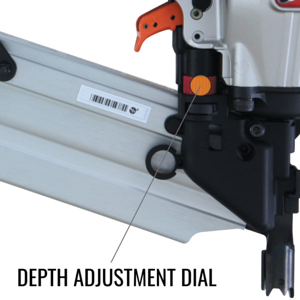 SN883RH3-DEPTH-ADJUSTMENT-DIAL-1.jpg sn883rh3-depth-adjustment-dial-1 - SN890CH3/34 Max 34 Degree Framing Nailer Offset/Clipped Head
