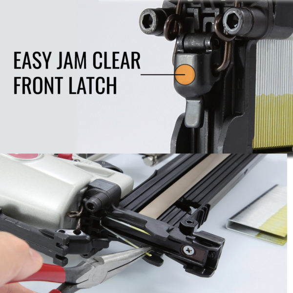 TA551B-16-11-EASY-JAM-CLEAR-FRONT-LATCH..jpg ta551b-16-11-easy-jam-clear-front-latch - TA551B/16-11 Max 16ga Medium Crown Stapler