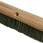 wide block horse hair broom
