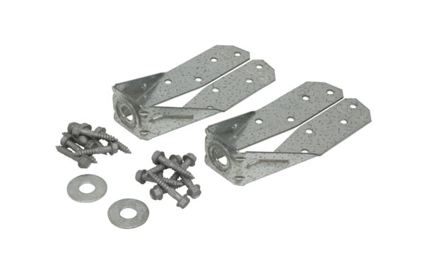 DTT2Z Kit c dtt2z prodpho pho prod kit-laiddown c0-scaled - Simpson Strong-Tie DTT2Z DTT ZMAX Galvanized Deck Tension Tie for 2x with 1-1/2 in. SDS Screws
