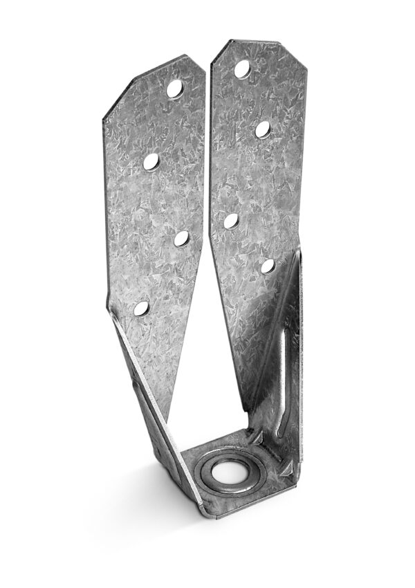 Simpson Strong-Tie DTT2Z DTT ZMAX Galvanized Deck Tension Tie for 2x with 1-1/2 in. SDS Screws dtt2z bw-scaled - Simpson Strong-Tie DTT2Z DTT ZMAX Galvanized Deck Tension Tie for 2x with 1-1/2 in. SDS Screws