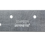 Simpson Strong-Tie HRS12 HRS 12 in. 12-Gauge Galvanized Heavy Strap Tie product image