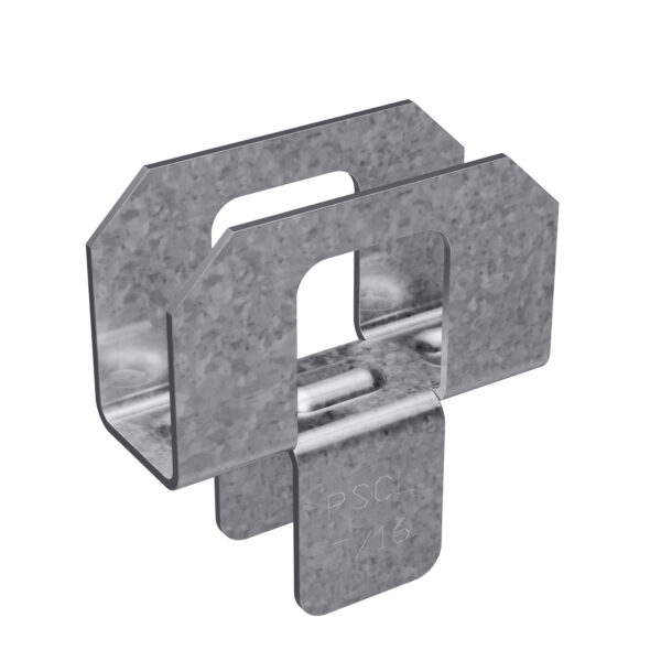 3DRender pscl7-16 ri-scaled - Simpson Strong-Tie PSCL 15/32 PSCL 15/32
in. 20-Gauge Galvanized Panel Sheathing Clip