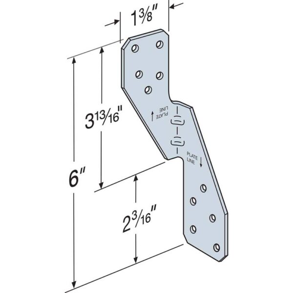 Simpson-Strong-Tie-H2.5A-H2.5A-18-Gauge-Galvanized-Hurricane-Tie-(6) H2.5A