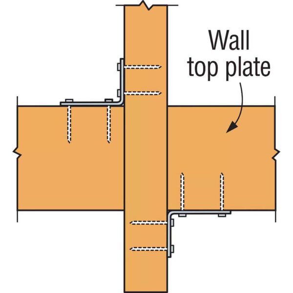 Simpson-Strong-Tie-H2.5AZ-H2.5A-18-Gauge-ZMAX-Galvanized-Hurricane-Tie-(5) H2.5AZ