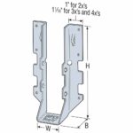 Simpson Strong-Tie LUS28Z LUS ZMAX Galvanized Face-Mount Joist Hanger for 2x8 product image
