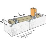 Simpson Strong-Tie MASB 16-Gauge Galvanized Masonry Mudsill Anchor product image