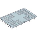 Simpson Strong-Tie MP24 MP 2 in. x 4 in. 20-Gauge Galvanized Mending Plate product image