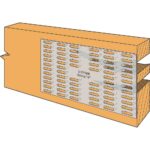 Simpson Strong-Tie MP24 MP 2 in. x 4 in. 20-Gauge Galvanized Mending Plate product image