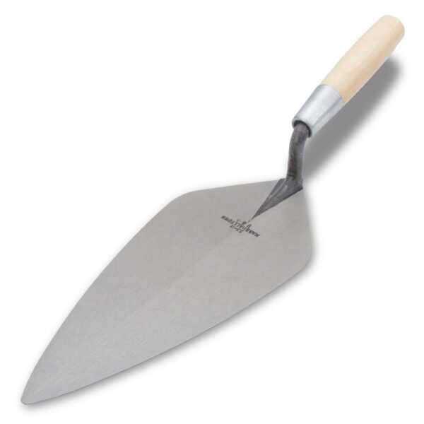 33 10.5 Marshalltown 10 1/2in Brick Trowel London Pattern-Wood Hdl product image