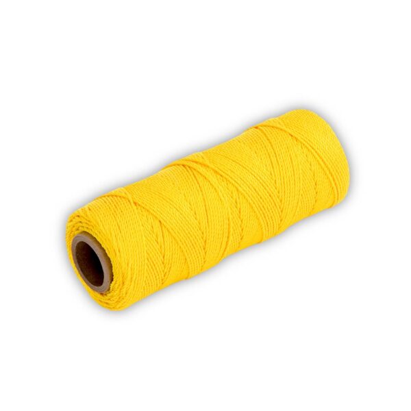 ML579 Marshalltown Twisted Nylon Masons Line 500ft Yellow Size 18 6in Core product image