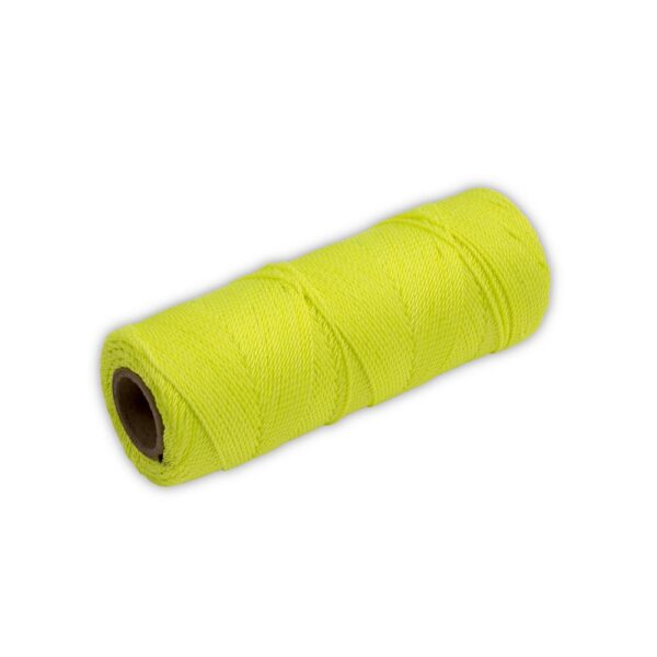 ML584 Marshalltown Twisted Nylon Masons Line 500ft Fl Yellow Size 18 6in Core product image