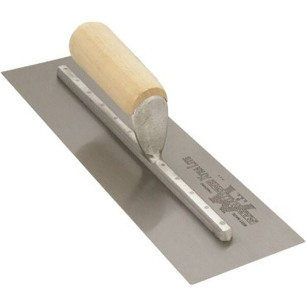 MX57 Marshalltown Finishing Trowel-Straight Wood Handle product image