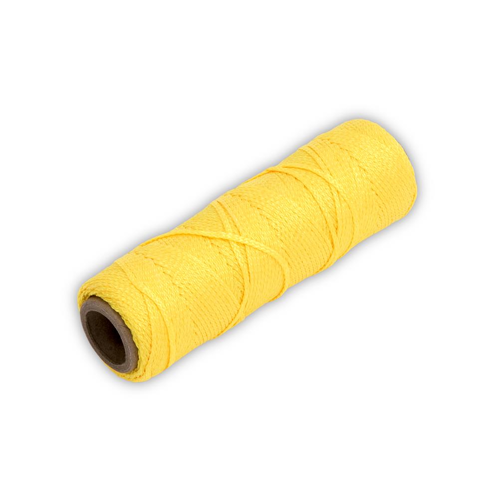624 Marshalltown Braided Nylon Masons Line 500ft Yellow Size 18 6in Core -  Heyden Supply