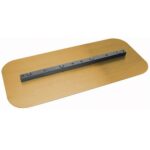 M7363ELG  Marshalltown power trowel blade-8 X 23 flat finish GOLD product image