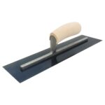 FT164B Marshalltown Finishing  Trowel Blue Steel - 16X4 - Wood Handle product image