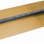 M7360ELG  Marshalltown power trowel blade-8 X 17-3/4 finish GOLD product image