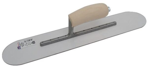 5615890b6b584613886b389f.jpg PSP81 Marshalltown 18 X 4 Plastic Pool Trowel-Wood Handle product image