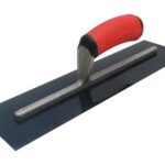 FT123BR Marshalltown Finishing Trowel Blue Steel - 12X3 - Soft Grip Handle product image