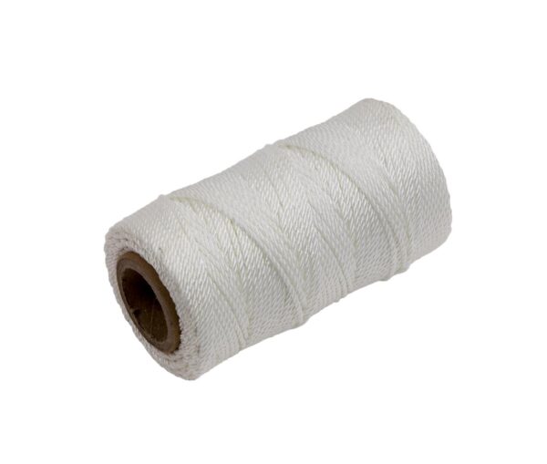 5bdf1bc6cb75093418c1cb13.jpg 620 Marshalltown Twisted Nylon Masons Line 285ft White Size 18 6in Core product image