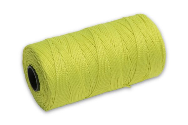 5bdf1cbfcb75093418c1cd0a.jpg 632 Marshalltown Braided Nylon Masons Line 250ft Fl. Yellow Size 18 6in Core product image