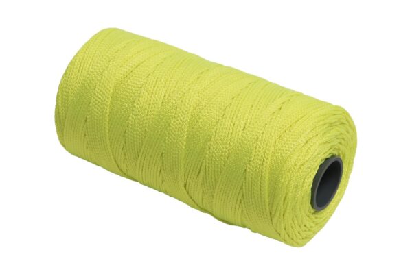 5bdf1cc3cb75093418c1cd0b.jpg 632 Marshalltown Braided Nylon Masons Line 250ft Fl. Yellow Size 18 6in Core product image