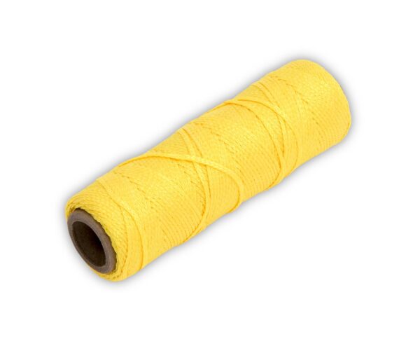 5bdf1ccdcb75093418c1cd20.jpg 624 Marshalltown Braided Nylon Masons Line 500ft Yellow Size 18 6in Core product image