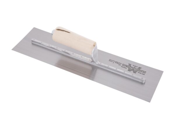 5bdf3917cb75093418c1e4b8.jpg MX68 Marshalltown Finishing Trowel-Straight Wood Handle product image