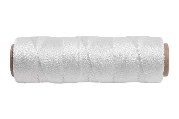 5bdf5750cb75093418c1fb8c.jpg 622 Marshalltown Braided Nylon Masons Line 250ft White Size 18 6in Core product image