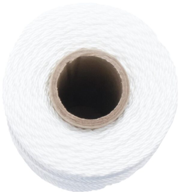 5bdf57a4cb75093418c1fc15.jpg 629 Marshalltown Twisted Nylon Masons Line 1000ft White Size 18 6in Core product image