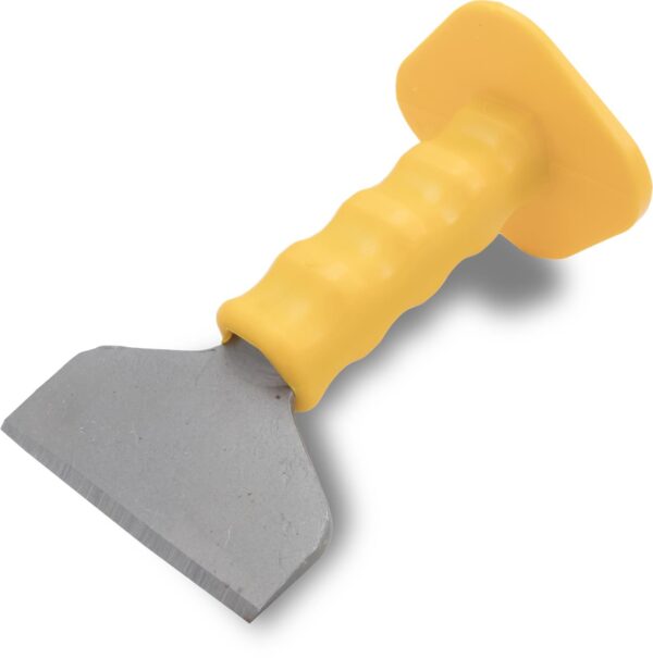 5bdf5871cb75093418c1fd46.jpg 604B26SG Marshalltown 7 x 4 Soft Grip Brick Chisel w/ 7/8in Stock and Guard product image