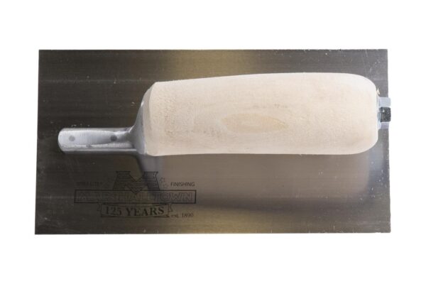 5bdf7b38cb75080ce4f44d8d.jpg MXS754 Marshalltown 7 1/2 X 4 Wall Form Trowel-Wood Handle product image