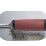 MXS754FD Marshalltown 7 1/2 X 4 Fully Rounded Wall Form Trowel-DuraSoft Handle product image