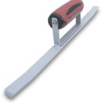 619D Marshalltown 15 X 3/4 Solid Half Round Sled Runner-DuraSoft Handle product image