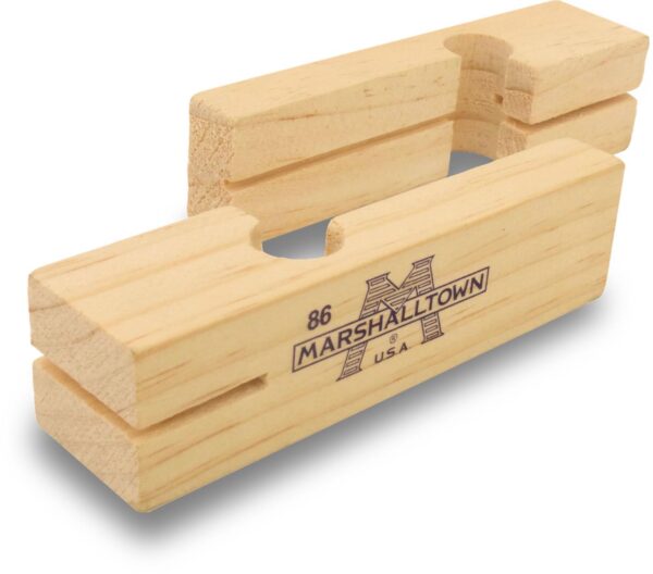 5bdf87bacb75080ce4f45f69.jpg 86 Marshalltown 3 3/4in Wood Line Blocks Pair product image