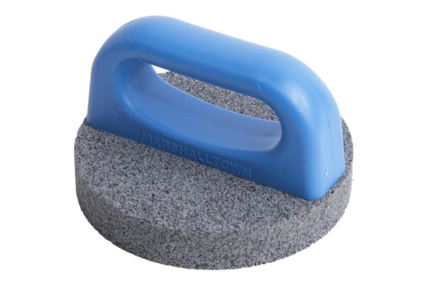 5bdf88d8cb75080ce4f4609d.jpg 16533 Marshalltown 6in Round Rub Brick w/Handle 20 Grit product image