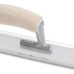 PSP10 Marshalltown 10 X 3 Plastic Pool Trowel-Wood Handle product image