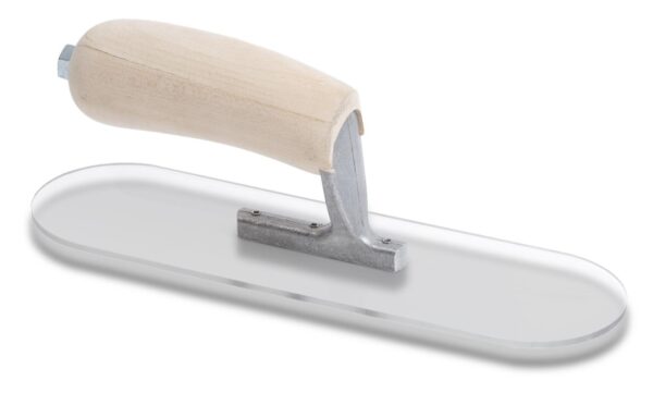 5bdf8a03cb75080ce4f4620b.jpg PSP10 Marshalltown 10 X 3 Plastic Pool Trowel-Wood Handle product image