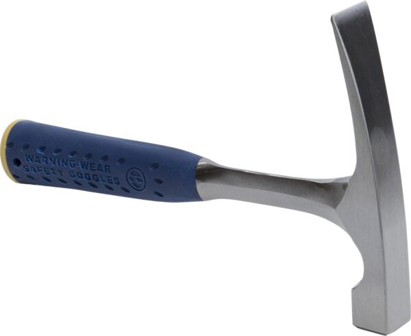 5bdf90cbcb75080ce4f465ed.jpg E320BLC Marshalltown Steel Brick Hammer-20oz with Nylon/Vinyl Cushion Grip product image