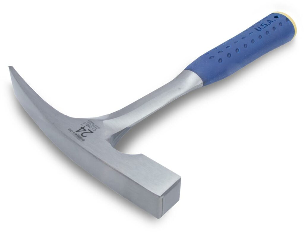 E324BLC Marshalltown Steel Brick Hammer24oz With Nylon/Vinyl Cushion