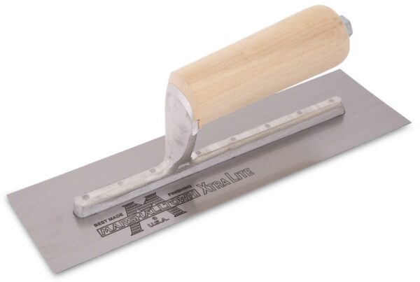 5d8baecdcb75081924a7ab32.jpg MX54 Marshalltown Finishing Trowel-Straight Wood Handle product image