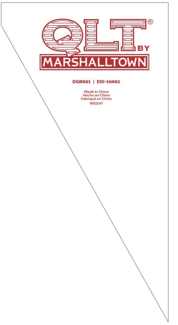 5dc446a5774f601c4810d664.jpg DGB661 Marshalltown Disposable Grout Bags 50/box product image