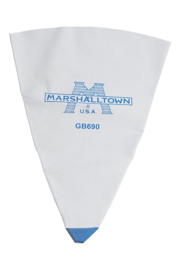 5e83a709cb75081a1cf5e305.jpg GB690 Marshalltown 12 X 24 Blu-Tip Grout Bag product image