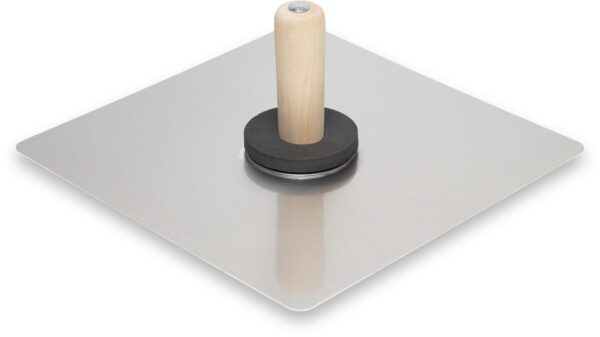 5f107a21cb75082050e5cc51.jpg 2W Marshalltown 13 1/2 X 13 1/2 Aluminum Hawk-Wood Handle product image