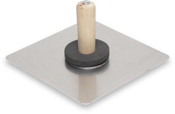 5f107a42cb75082050e5cc76.jpg 3W Marshalltown 10 X 10 Aluminum Hawk-Wood Handle product image