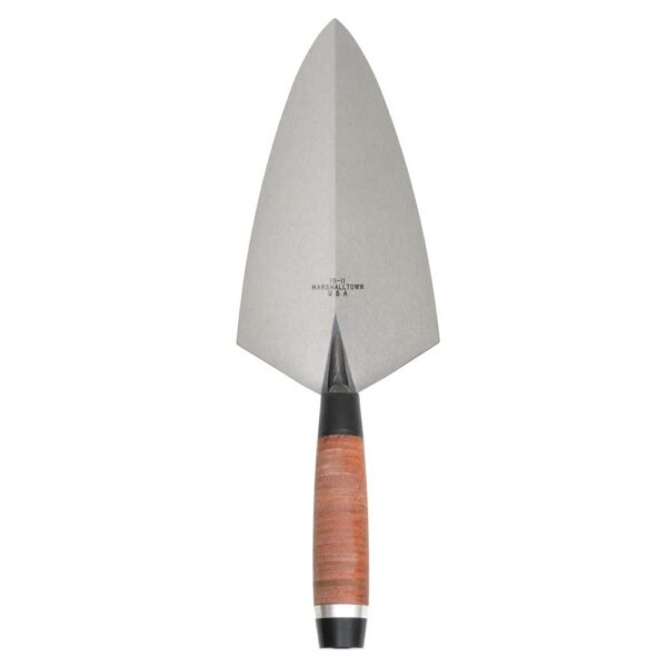 Mars 19L10.5 Brick Trowel- Leather Handle (1) 19L10.5