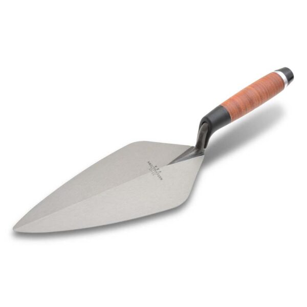 Mars 33L10.5 Brick Trowel- Leather Handle (2) 33L10.5