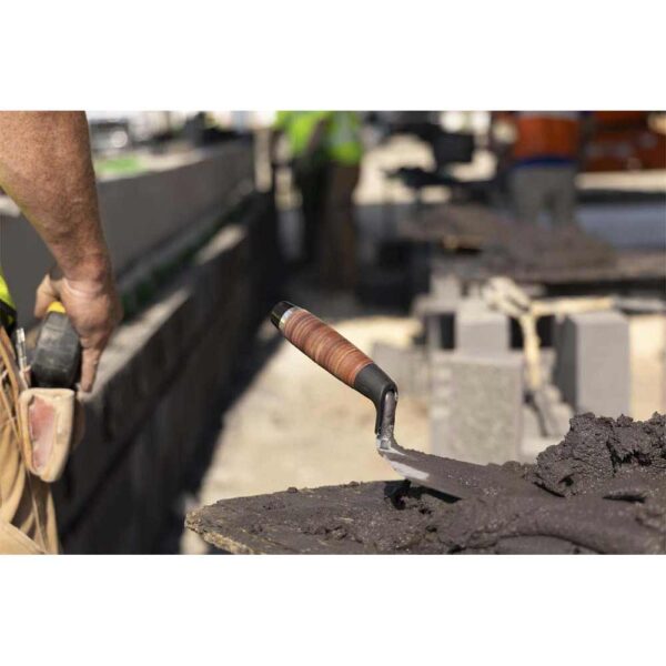 Mars-33L10.5 -Brick-Trowel--Leather-Handle-(7) 33L10.5
